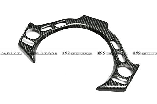 Carbon Fiber for Nissan GTR R35 Steering Wheel Center Cover Trim Switch Panel (LHD)