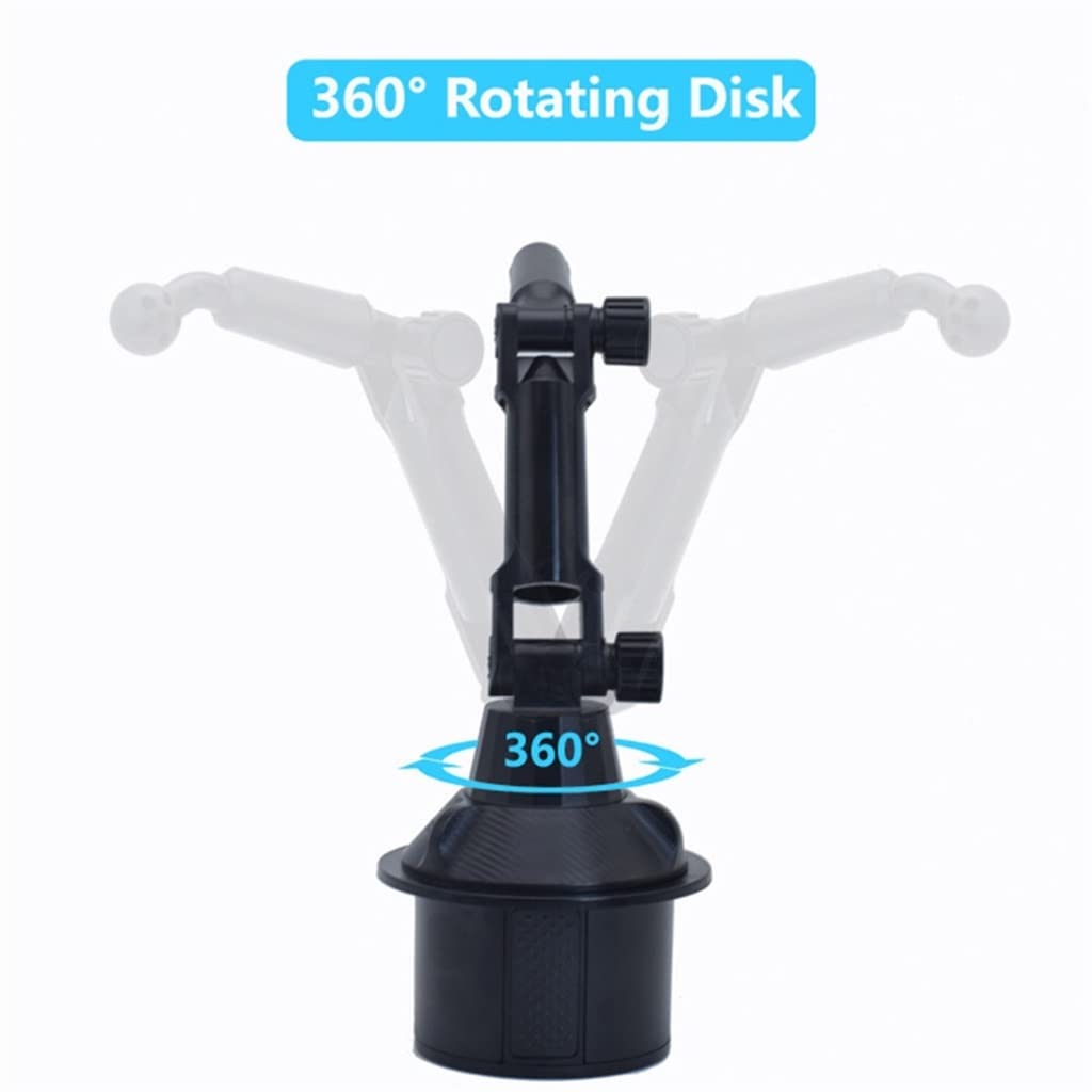 360° Cup Holder Phone Mount Universal Fit