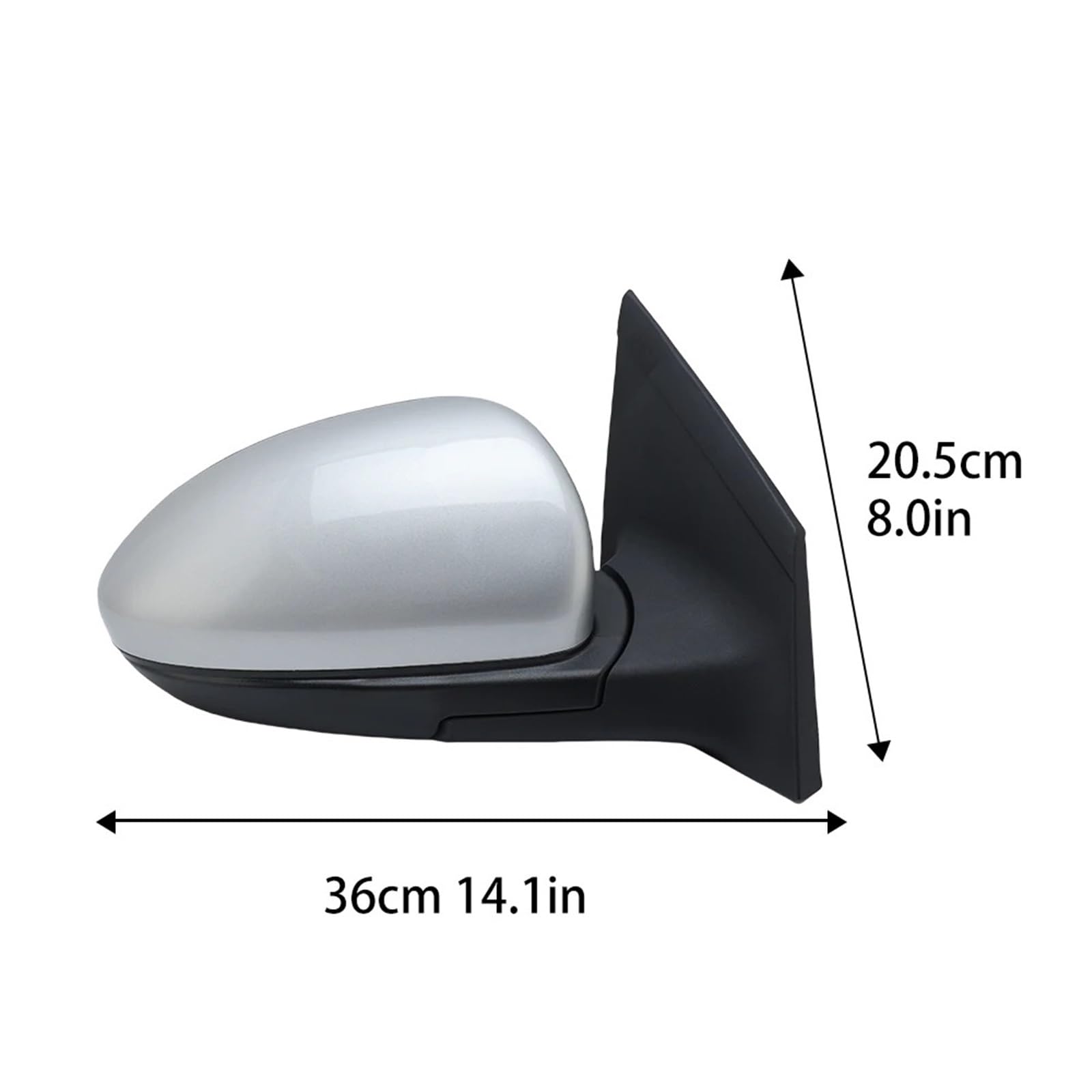 Chevrolet Cruze Side Mirror Assembly 2009–2014 Heated Manual Folding (Pair)