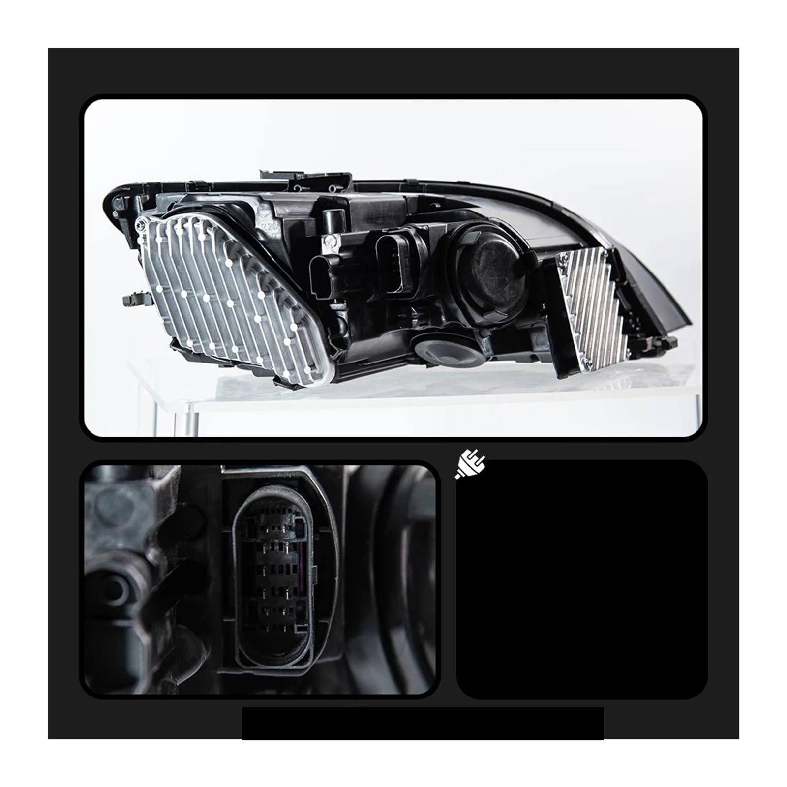 Audi TT Headlight Assembly 2006–2012 with DRL & Dynamic Signal