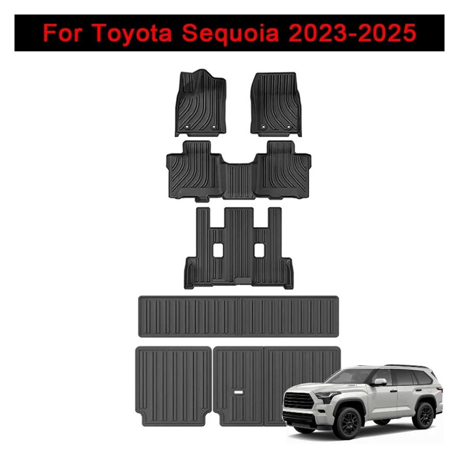 Sequoia Floor Mat & Cargo Liner Set 2023–2025