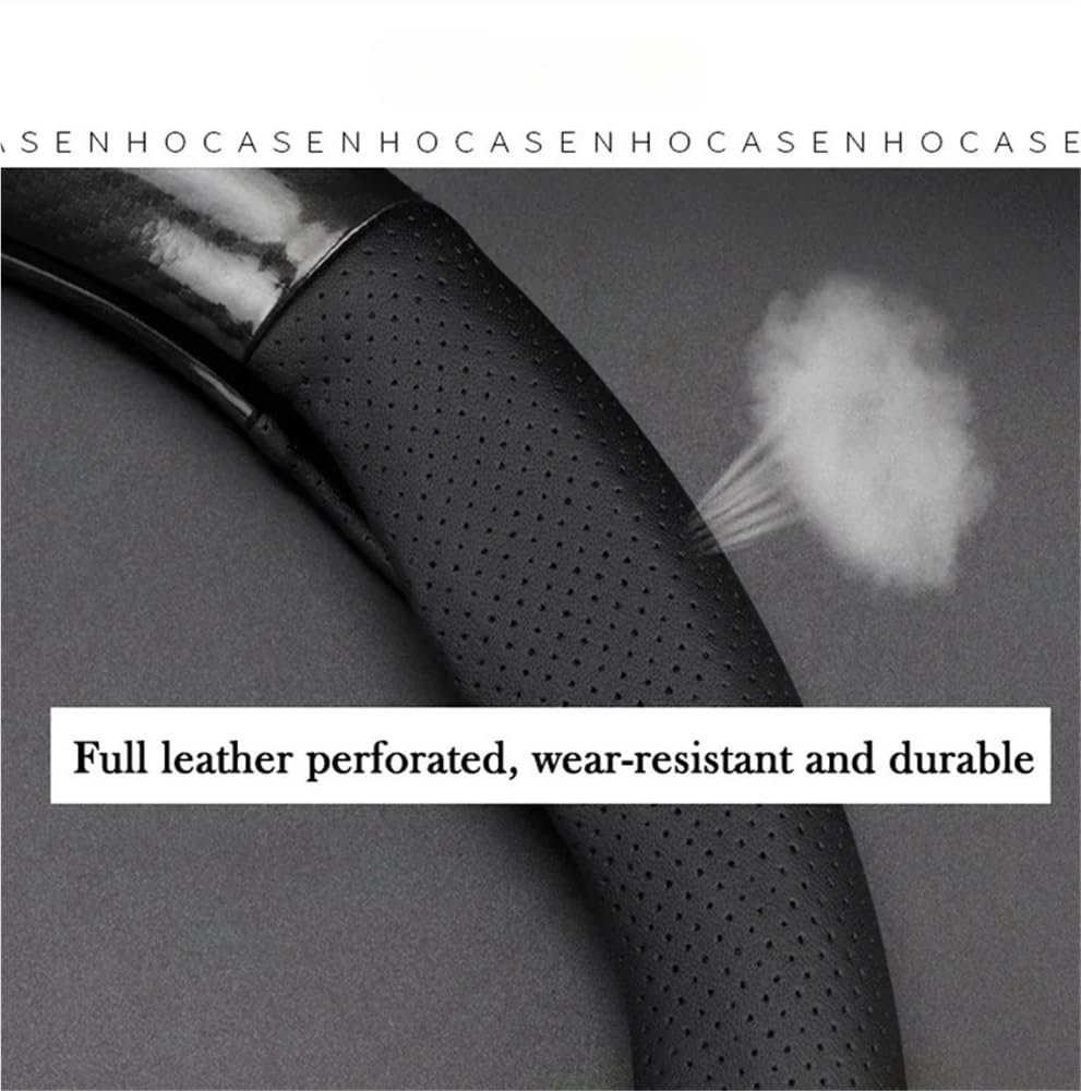 Universal Carbon Fiber Steering Wheel Cover