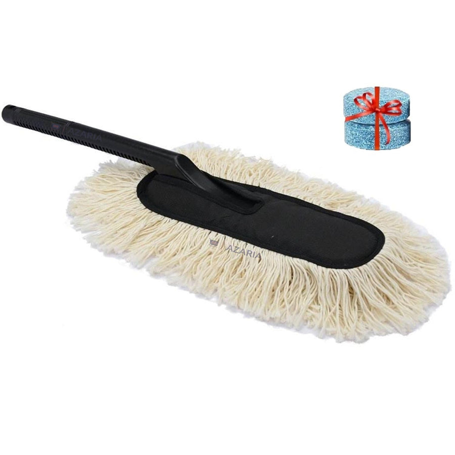 Premium Car Duster Brush with Long Handle