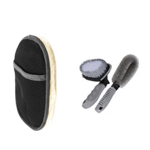 Plush Car Wash Mitt & Cleaning Brush
