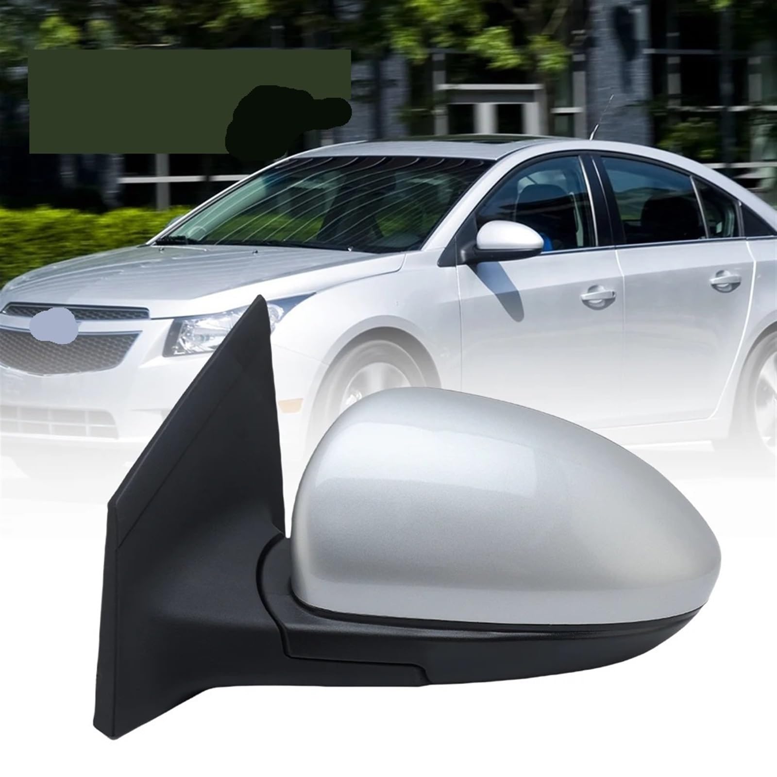 Chevrolet Cruze Side Mirror Assembly 2009–2014 Heated Manual Folding (Pair)