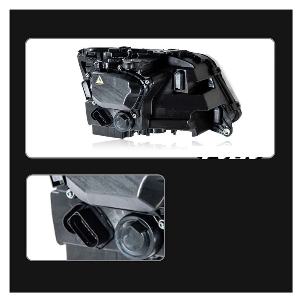 VW Amarok Headlight Assembly 2010–2016 with DRL & Dynamic Turn Signal