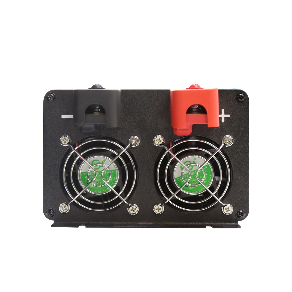 Car Power Inverter 12V/24V DC to AC with USB Ports