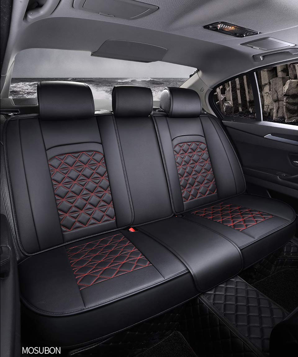 Universal Faux Leather Car Seat Cover Set