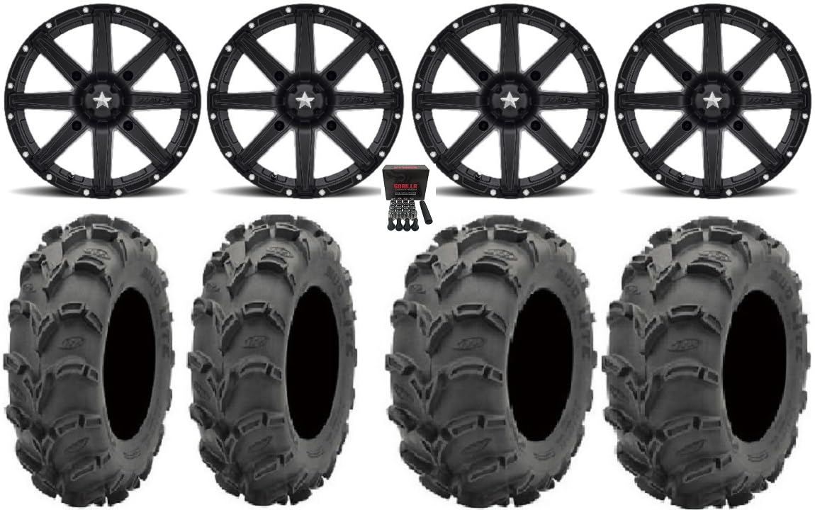 12" ATV Wheel & 26" Mud Tire Bundle Kit