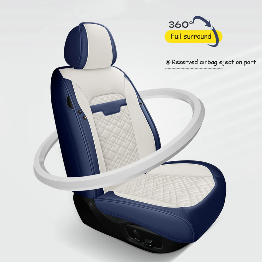 Universal Leather Car Seat Cover Set (5-Seat)