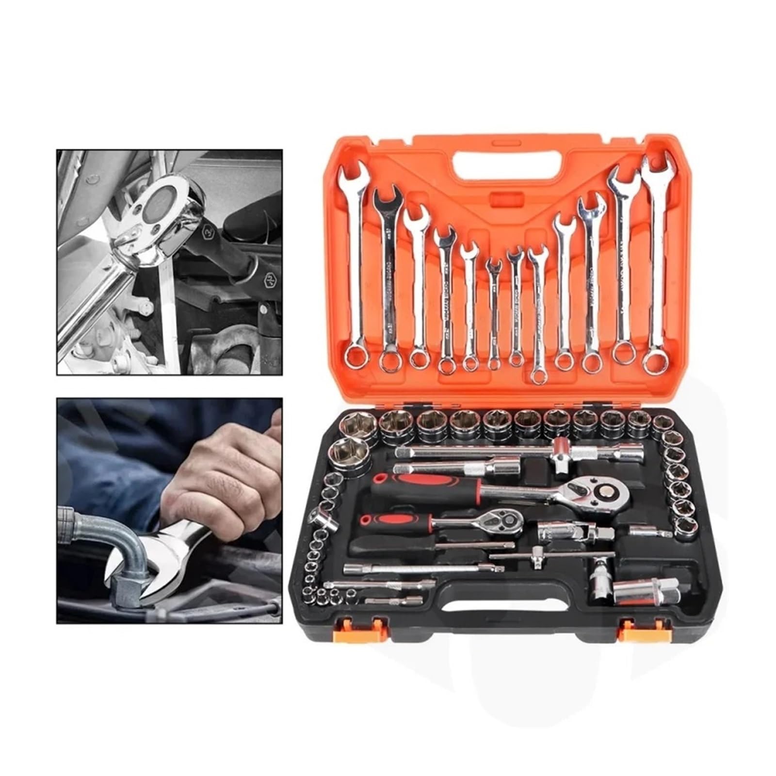 61PCS Auto Repair Tool Kit