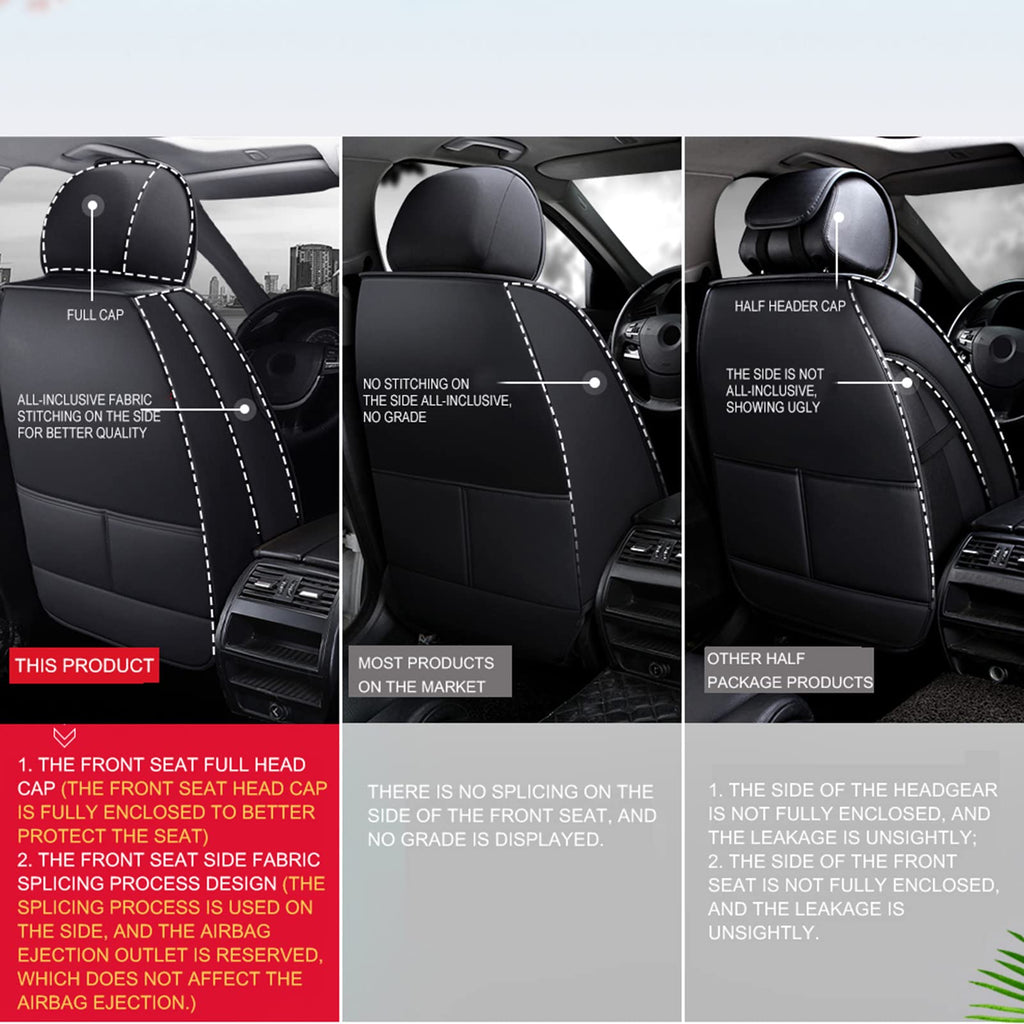 Universal Ice Silk Car Seat Cover Set (5-Seat)