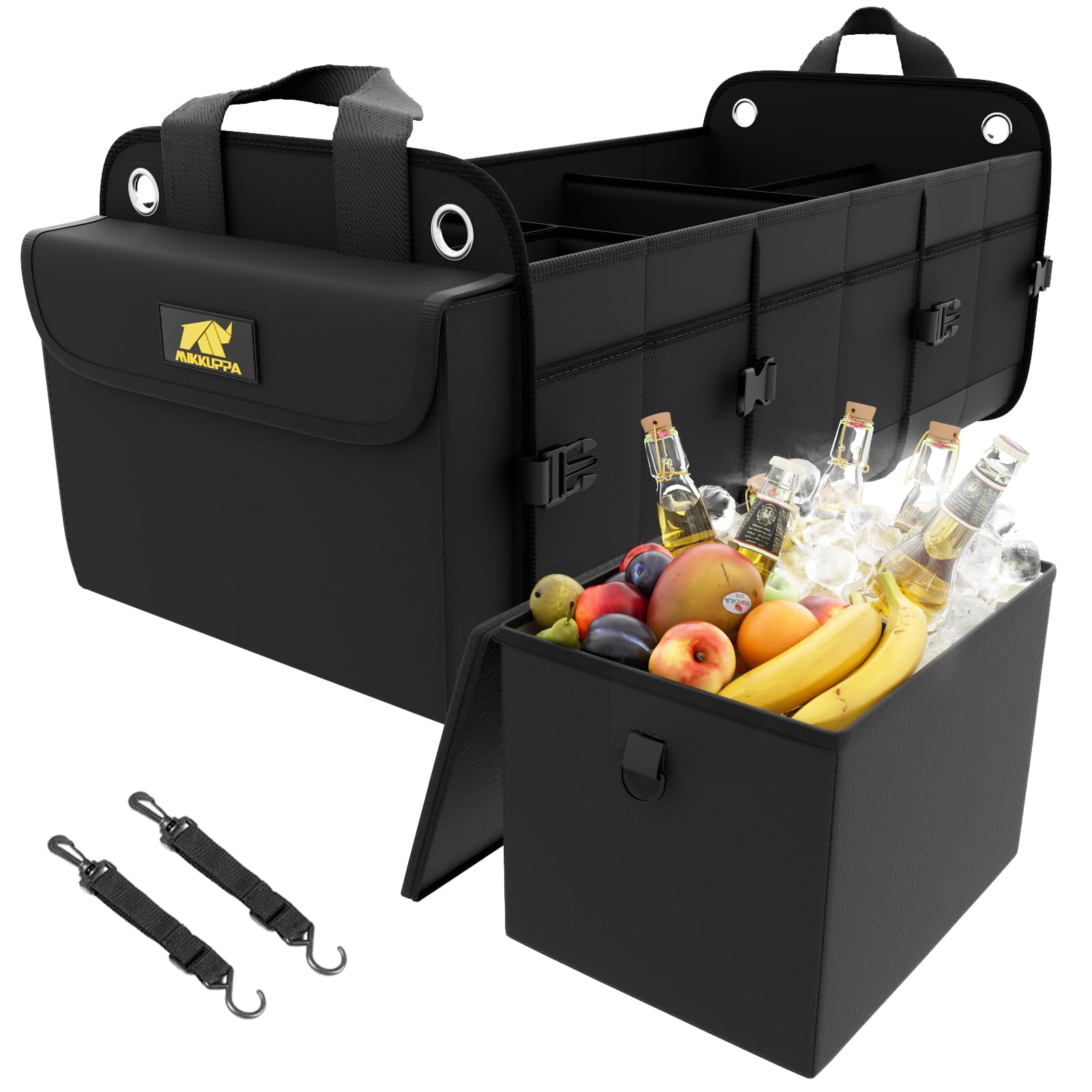 MIKKUPPA Car Trunk Organizer with Cooler Bag