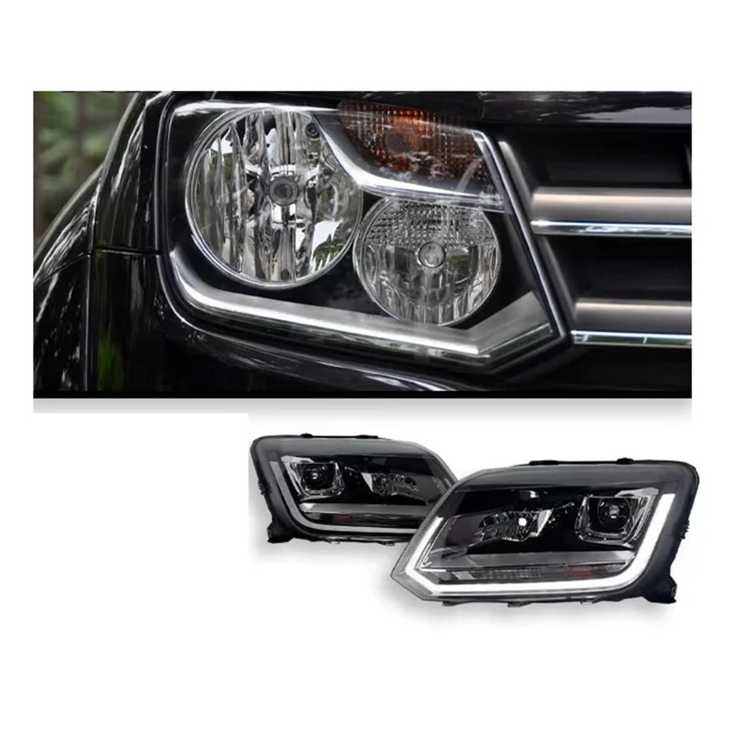 VW Amarok Headlight Assembly 2010–2016 with DRL & Dynamic Turn Signal