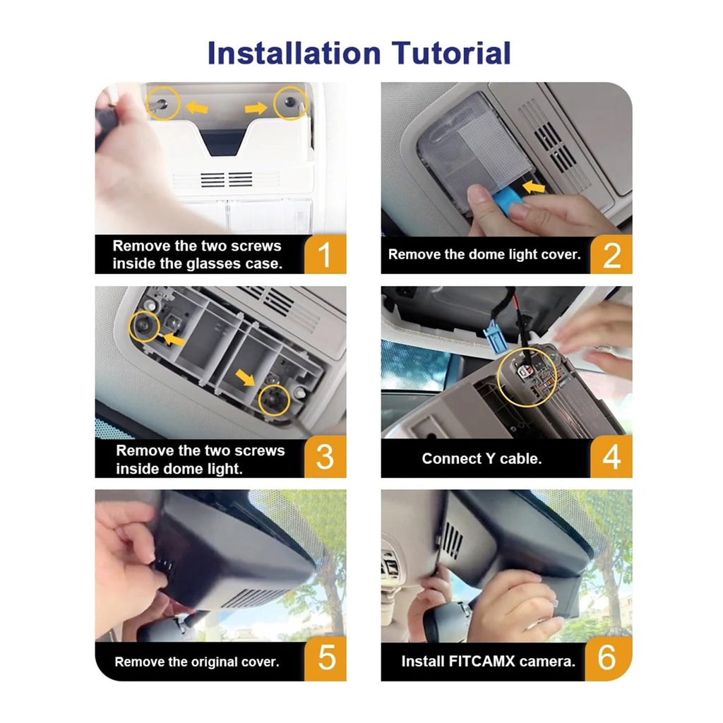 Accord OEM Style 4K Dash Cam with 128GB Card