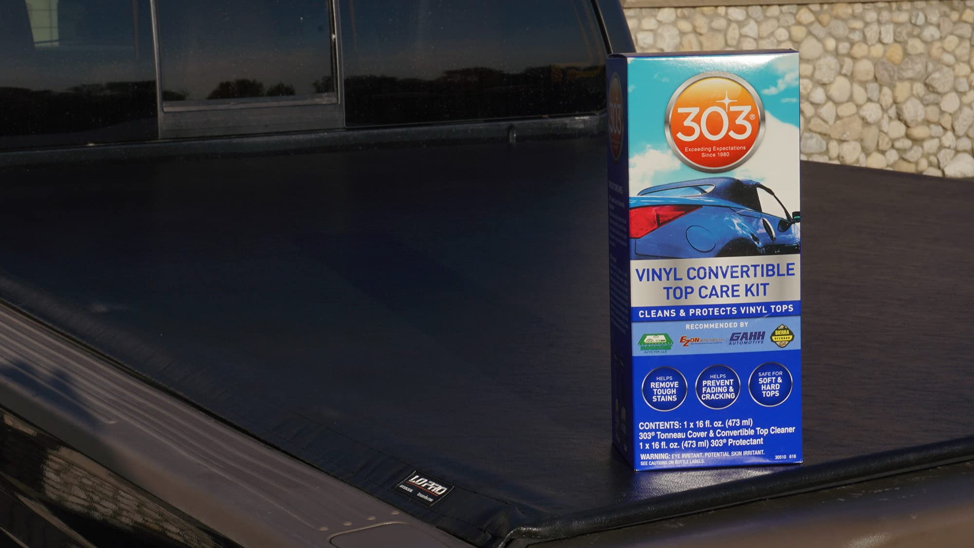 303 Convertible Vinyl Top Cleaning and Care Kit - Cleans And Protects Vinyl Tops