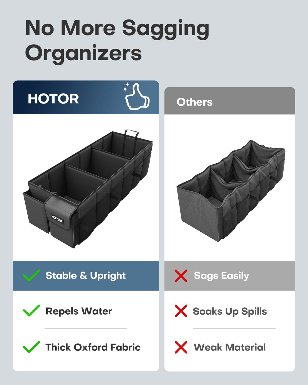 Foldable Trunk Organizer with Cooler