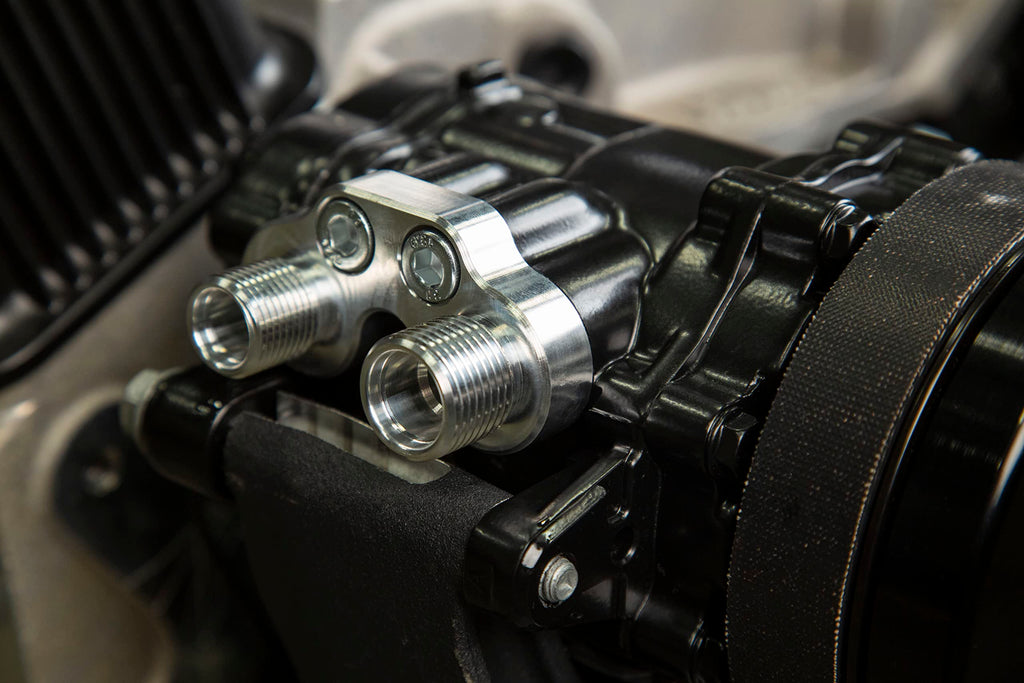 SBC Front Accessory Drive Conversion Kit with A/C & Power Steering