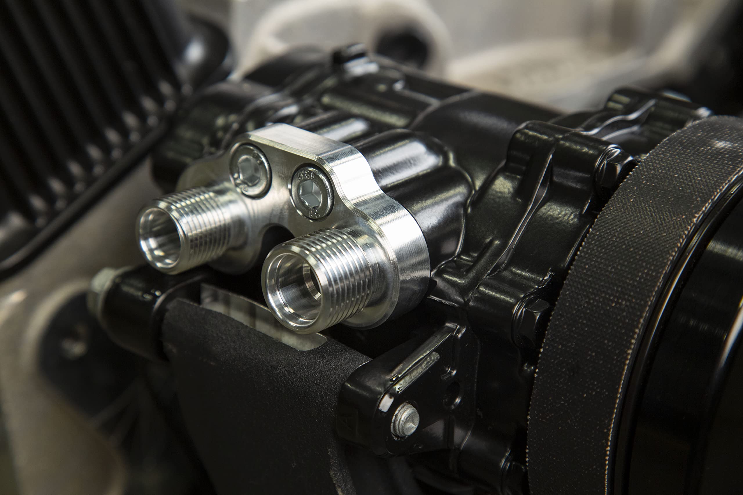 SBC Front Accessory Drive Conversion Kit with A/C & Power Steering