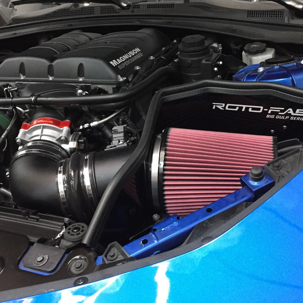 Roto-Fab 10161076 Intake Kit Oiled Filter for 16-21 Camaro SS Heartbeat Whipple