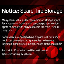 Spare Tire Kit Options - Fits 2016-2026 BMW 7 Series - Modern Spare