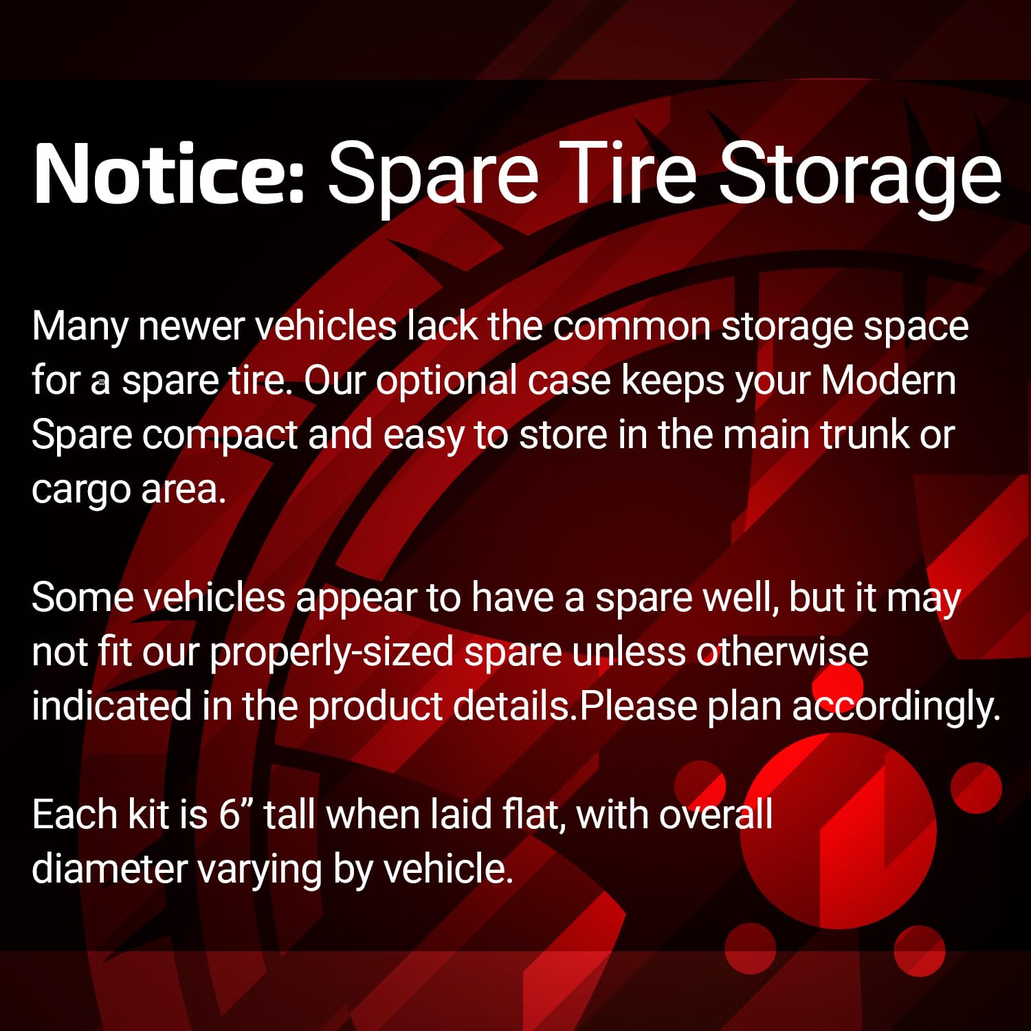 Spare Tire Kit Options - Fits 2016-2026 BMW 7 Series - Modern Spare