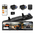 G900 Tripro 4K Mirror Dash Cam with 256GB Card