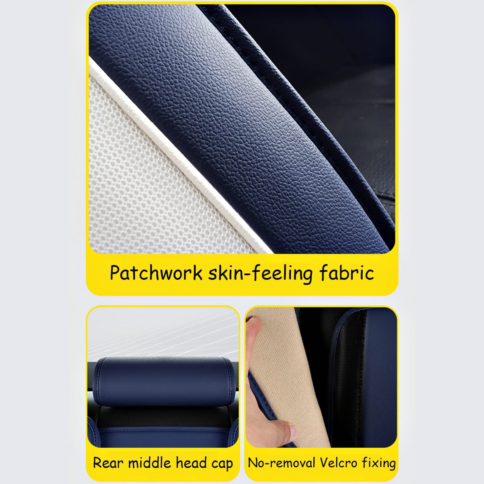 Universal Leather Car Seat Cover Set (5-Seat)