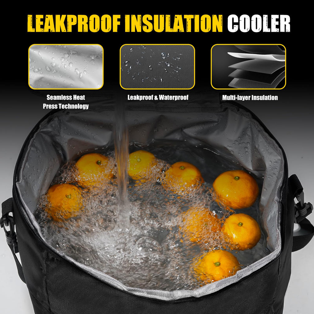 MIKKUPPA Car Trunk Organizer with Cooler Bag