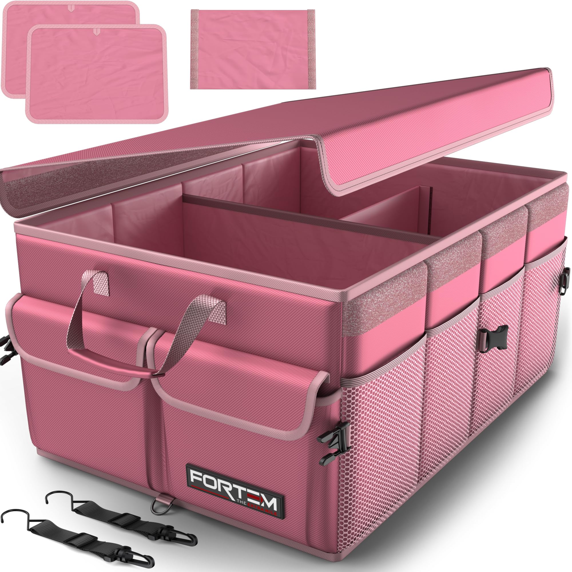 Foldable Multi-Compartment Trunk Organizer