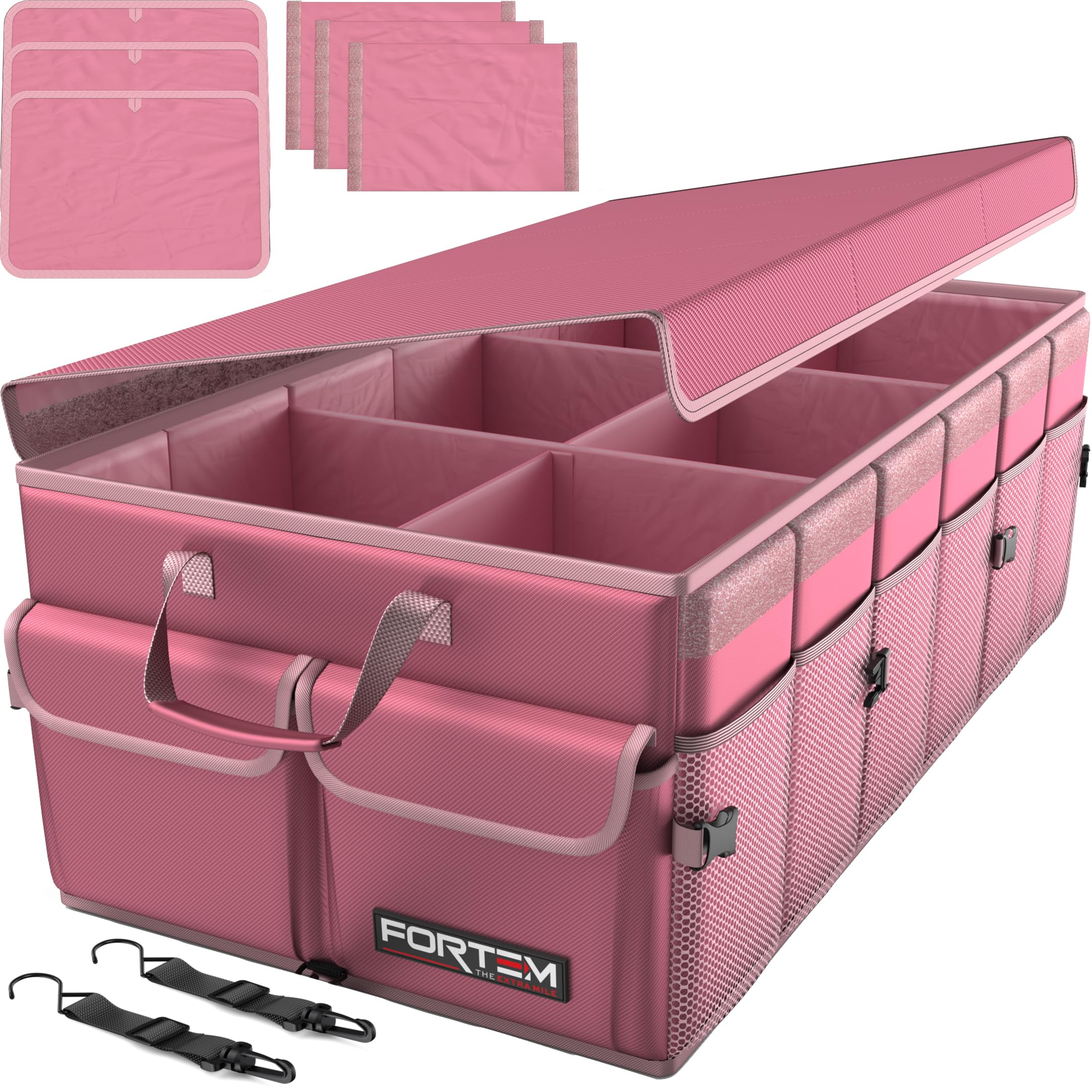 Foldable Multi-Compartment Trunk Organizer