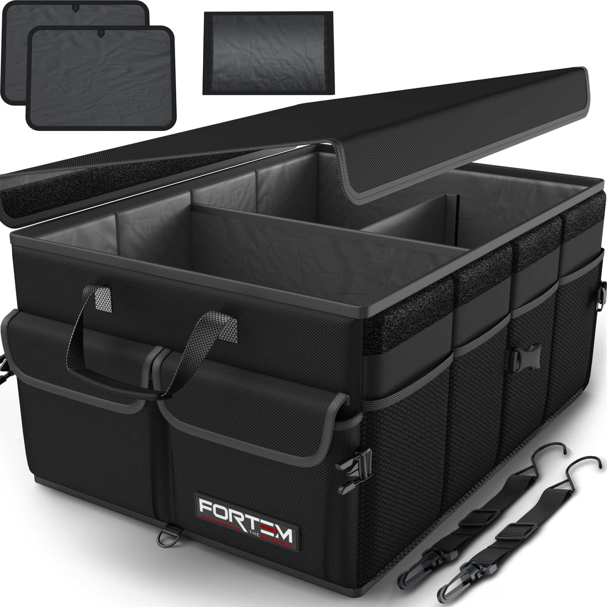 Foldable Multi-Compartment Trunk Organizer