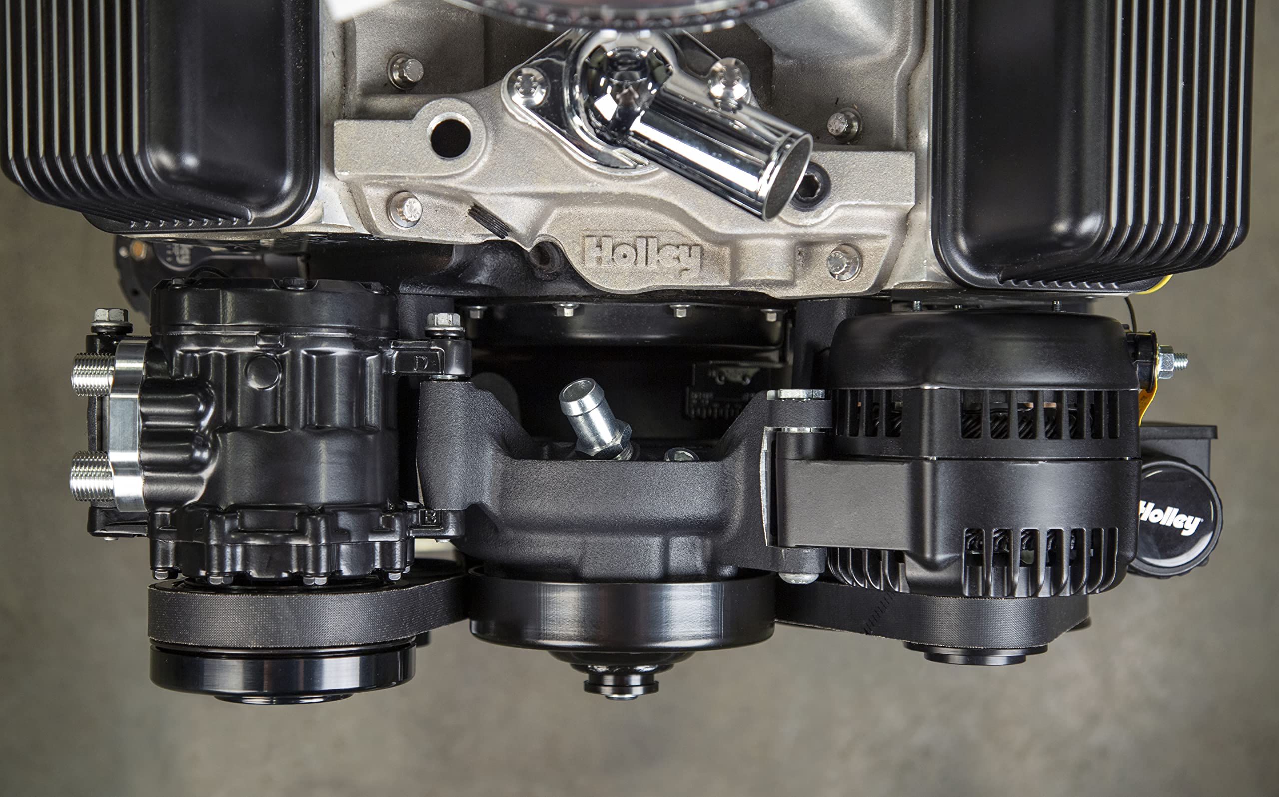 SBC Front Accessory Drive Conversion Kit with A/C & Power Steering