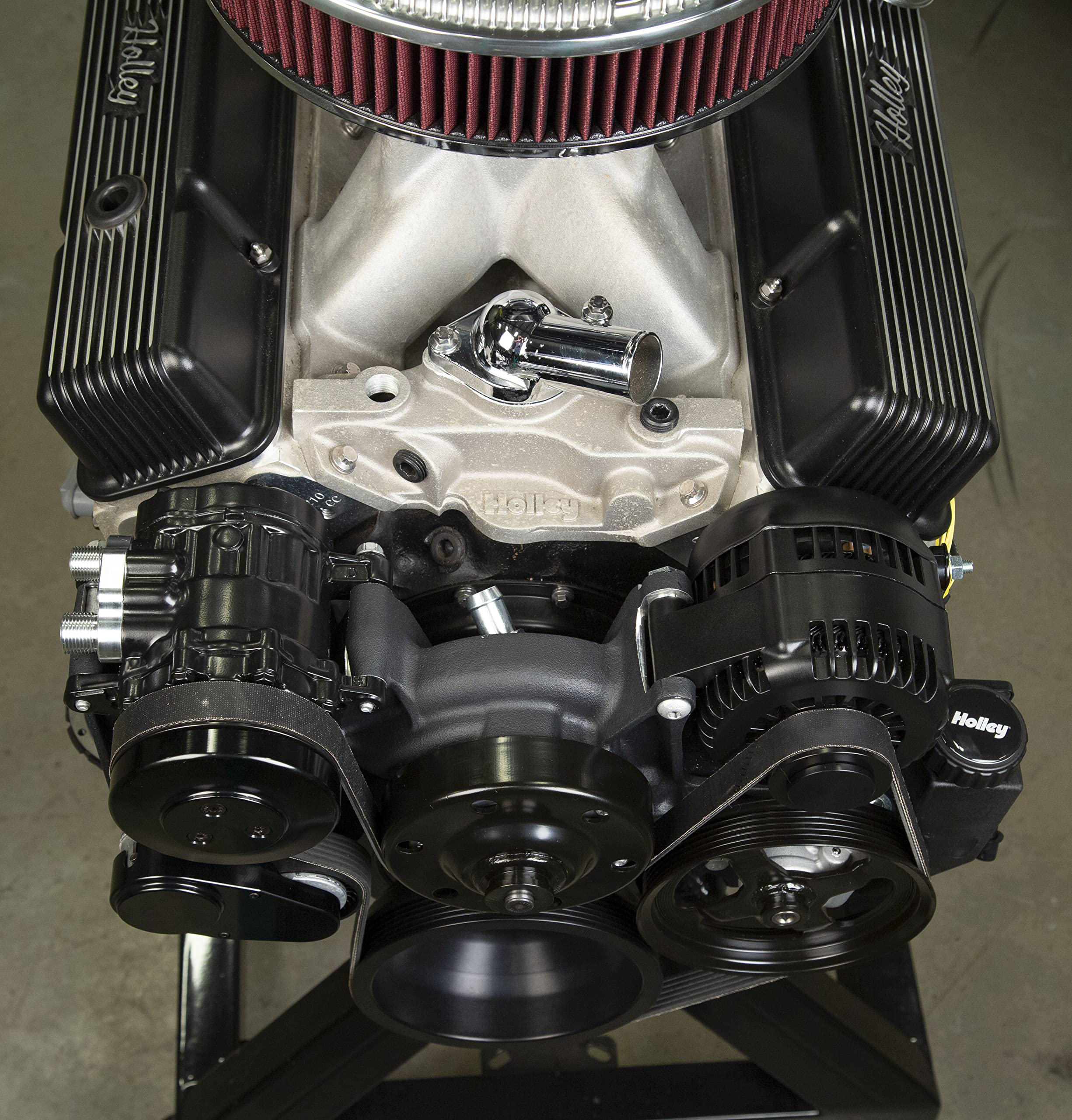 SBC Front Accessory Drive Conversion Kit with A/C & Power Steering
